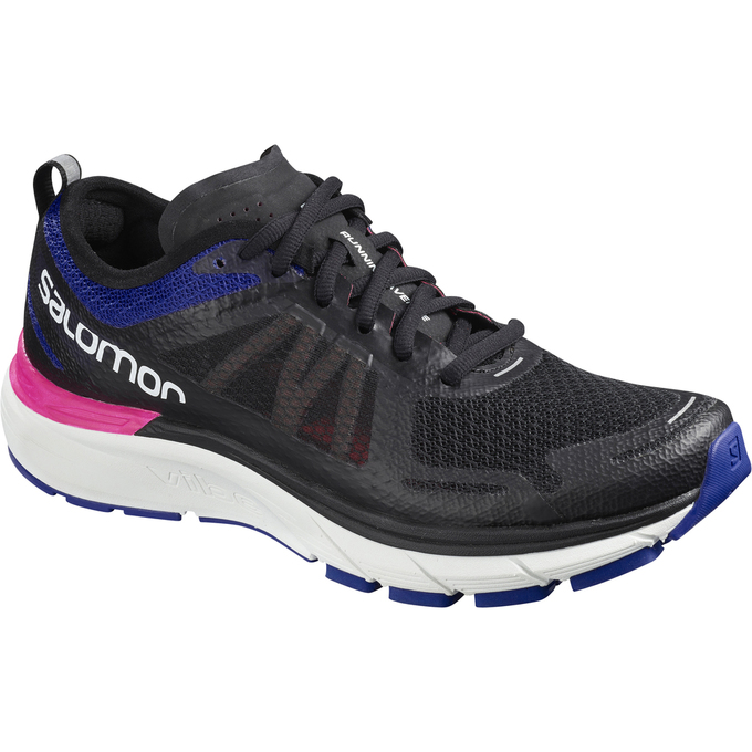 Zapatillas De Running Salomon Mujer Negras Blancas - Salomon Argentina SONIC RA MAX W ,761485-LPU